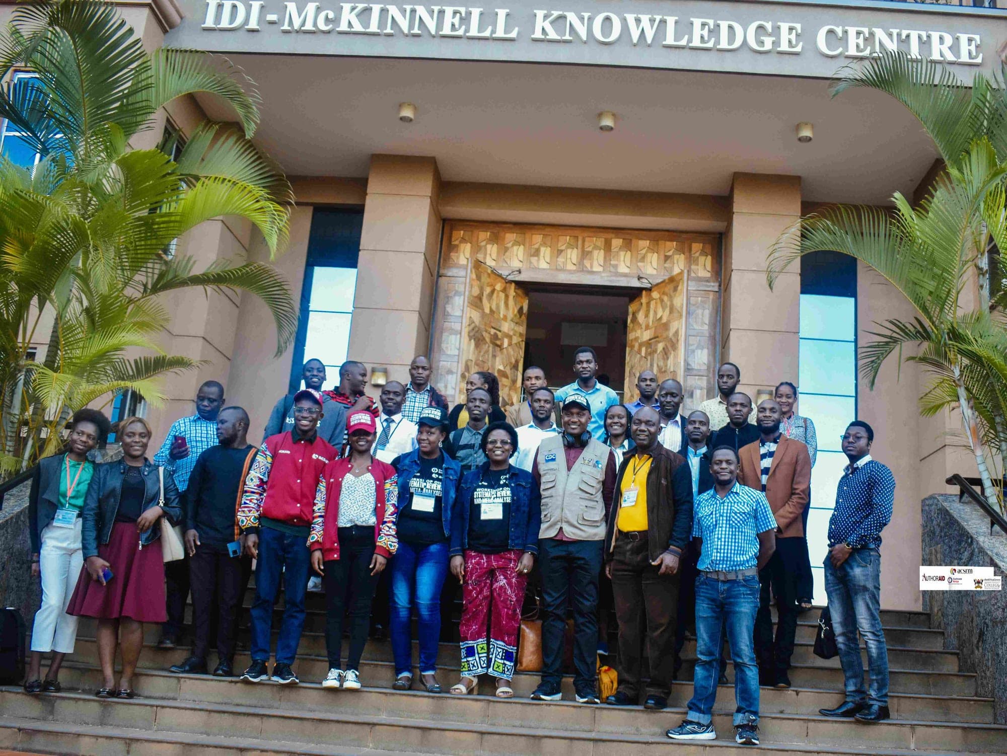 Participants at an SRN systematic review workshop.