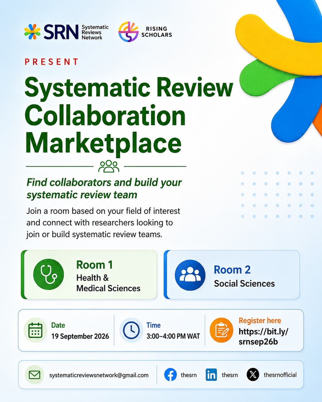 Systematic Review Collaboration Marketplace